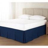 Metinev Metin Ev Premium Baza Eteği Su Itici Leke Tutmaz Düğme Detaylı - Lacivert - 140 x 200 cm