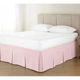 Metinev Metin Ev Premium Baza Eteği Su Itici Leke Tutmaz Düğme Detaylı - Pembe - 140 x 200 cm