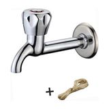 Metler Musluk Tuvalet Bahçe Çeşme Balkon Lavabo Wc Musluğu ( Kısa ) + Keten Ip