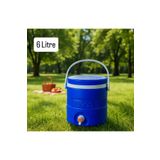 Metler Soğuk Su Termosu Piknik Termos Buzluk Su Termos Musluklu 1. Kalite 6 Litre