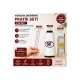 Metler Yorgan Iğnesi Çuvaldız Iğne 25 cm (1 Adet)+(5'li Yorgan İğnesi),+Yorgan İpi ( 1 Adet) 3'Lü Set