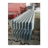 Metlino 250 Cm 30x30 Köşebent Demiri 5 Delikli Bahçe Çit Direği Çit Demiri Antipas Boyalı