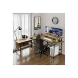 Metmobsan L Tipi Bilgisayar Ve Çalışma Masası (180X180cm Yükseklik 75 Cm)