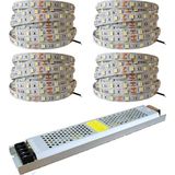 Metre Şerit LED Günışığı Renk + 12V 25 Amper 300 Watt LED Trafo - 3 Dirençli Double Pcb - Oturma Odası, Yatak Odası ve Mutfak Için Gizli Aydınlatma