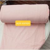 Metrelik Kumaş Pano, Çarşaf, Nevresimlik, EN240 cm - 100 cm - Açık Somon