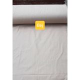 Metrelik Kumaş Pano, Çarşaf, Nevresimlik, EN240 cm - 100 cm - Bej