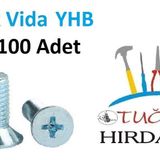 Metrik Vida Civata Yhb 4x15 mm 100 Adet Yıldız