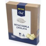 Metro Chef 250 gr Beyaz Damla Çikolata