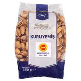 Metro Chef Antep Fıstığı 250 G 130-140 Kalibre Tuzlu Kavrulmuş Kabuklu 2'Li Ekonomik Paket