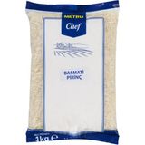 Metro Chef Basmati Pirinç 1 Kg (6'Li Paket)