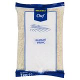 Metro Chef Basmati Pirinç 1 Kg - Uzun Taneli, Tane Tane 5'Li Avantaj Paketi