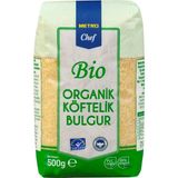 Metro Chef Bio Köftelik Bulgur 500 G Organik Sert Buğday 3'li Ekonomik Paket - 3 Adet