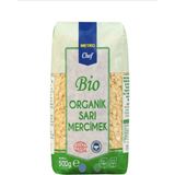 Metro Chef Bio Organik Sarı Mercimek 500 gr