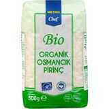 Metro Chef Bio Osmancık Pirinç 500 G Organik Uzun Tane 8'li Avantaj Paketi - 8 Adet