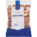 Metro Chef Çiğ Karışık Kuruyemiş 100 G - Fındık, Badem, Kaju, Dut Kurusu, Üzüm 3'li Ekonomik Paket - 3 Adet