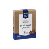 Metro Chef Damla Çikolata 250 G Sütlü (6'Li Paket)