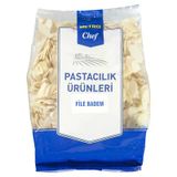 Metro Chef File Badem 250 G - Pastacılık Ve Atıştırmalık İçin Kaliteli Kuru Yemi 3'Li Ekonomik Paket