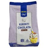 Metro Chef Kırıntı Çikolata 1 Kg Bitter (3'Li Paket)
