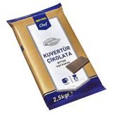 Metro Chef Kuvertür 2,5 Kg %53 Bitter