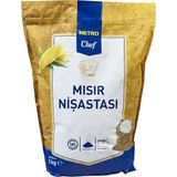 Metro Chef Mısır Nişastası 3 kg - Kıvam Arttırıcı, Çorba ve Soslar Için