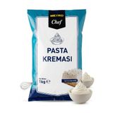 Metro Chef Profesyonel Toz Pasta Kreması 1 kg | Pasta ve Tatlılarınızda Pastane Lezzeti
