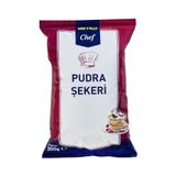 Metro Chef Pudra Şekeri, 500g, İnce Toz Kıvamında, Nisasta İçermez