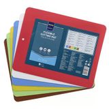Metro Professıonal 6'Lı Kesme Tahtası Seti 37X29 Cm Renkli