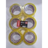 METROER KOLİ BANDI 6'LI AKRİLİK - ŞEFAFF - 43MM X 92MT