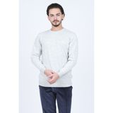 Metropolitan Erkek Bisiklet Yaka Triko Kazak 6242000 Gri - 3XL