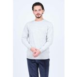 Metropolitan Erkek Bisiklet Yaka Triko Kazak 6242000 Gri - XXXL