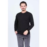 Metropolitan Erkek Bisiklet Yaka Triko Kazak 6242000 Siyah - XXL
