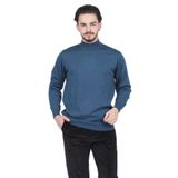 Metropolitan Erkek Yarım Balıkçı Triko Kazak 6241000 Petrol - XXXL