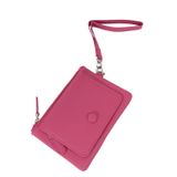 Metropolitan Mpcuz 103 Kadın Unisex, Hakiki Deri, Cüzdan Kartlık Pembe