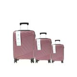Metropolitan Sdr 102 Pp Valiz Seti - Büyük + Orta + Kabin Boy - Vişne