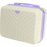 Metropolitan Sdr 103 Pp Makyaj Çantası - Kemik-Lila
