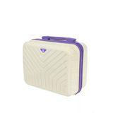 Metropolitan Sdr 103 Pp Makyaj Çantası - Kemik-Mor