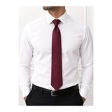 METROPOLO CLASSİC BORDO SATEN KRAVAT