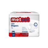 Metset Bel Bantlı Ekonomik 5.5 Damla Medium 30 Adet Yetişkin Hasta Bezi