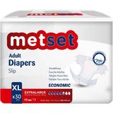Metset Bel Bantlı Ekonomik 5.5 Damla XLarge 30 Adet Yetişkin Hasta Bezi