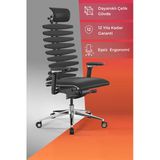 Metta Equalizer Ergonomik Deri Yönetici Koltuğu / Ofis Sandalyesi - 55.F.28.13a