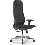 Metta Synchro Sit 10 Patron Koltuğu Ergonomik Tasarım ve Konforlu Kullanım ile Tekerlekli - Siyah