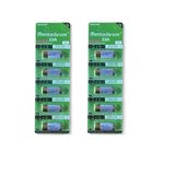 Mettzchrom 23A 12V Alkalin Pil Garaj Bariyer Kepenk Oyuncak Alarm Kumandası Kapı Zili Pili 10 Adet A23 E23A MN21 MS21 L1028 VA23GA