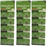 Mettzchrom Ag1 LR621 364 Alkalin Düğme Pil 30 Adet