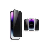 Mettzchrom İphone 14Pro /15/16 Uyumlu 2 Adet Cam Privacy Hayalet Ekran Koruyucu