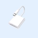 Mettzchrom iPhone 15 / 16 Uyumlu Type-C Hafıza Kart Okuyucu SD Micro SD Kartlar İçin Yüksek Performans
