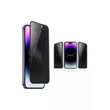 Mettzchrom İphone 16 Pro Max Uyumlu 2 Adet Cam Privacy Hayalet Ekran Koruyucu