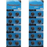 Mettzchrom LR44 AG13 A76 357A SR44SW 1.5 Volt Alkalin Oyuncak Pili 20'li Tek Kullanımlık