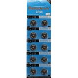 Mettzchrom LR44 AG13 A76 A357A 1.5 V Alkalin Düğme Pil 10'lu