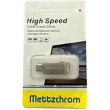 Mettzchrom Metal Otg Bellek 64GB Otg Flaş Flash Disk Bellek USB ve Type-C Uyumlu Otg Metal - 64 GB