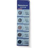 Mettzchrom Süper CR1616 Pil Lithium Pil 5li Cr 1616 Kumanda Pili - 5 Adet